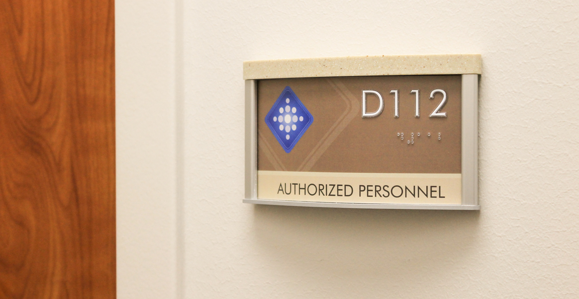 interior ada compliant signage