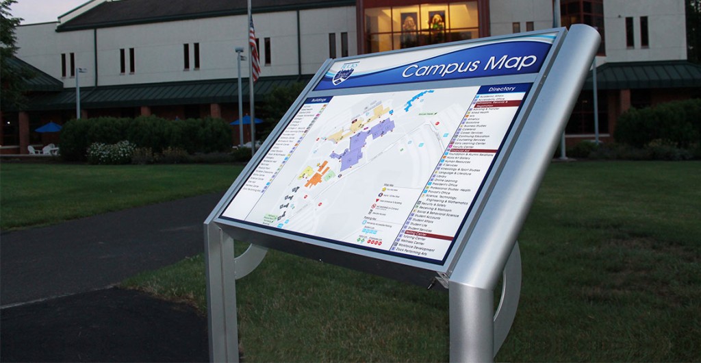 Campus Map Signage - Prime Sign Program