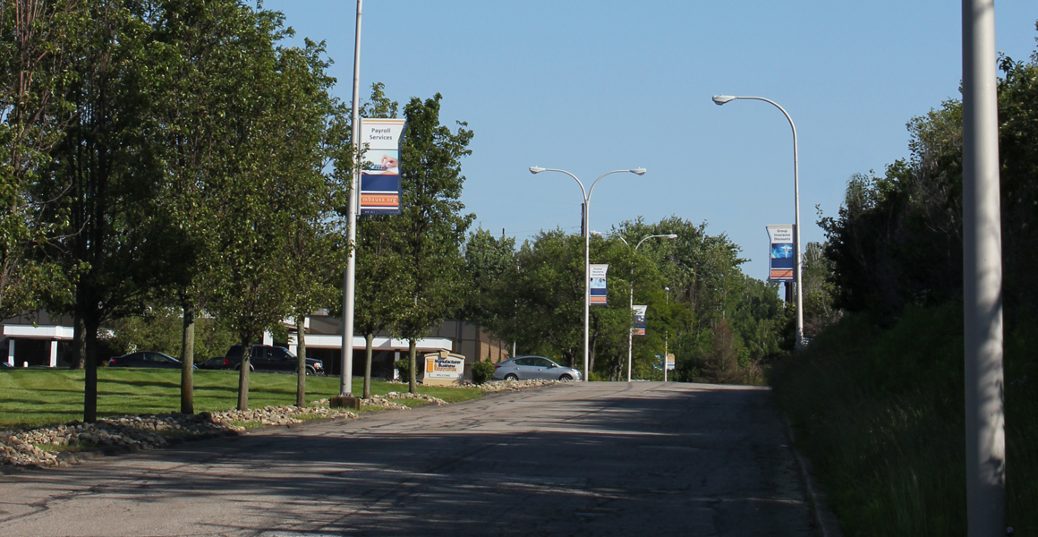 perma banner pole banner signage