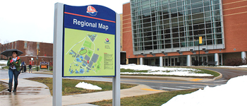Campus Map Signage - Prime Sign Program