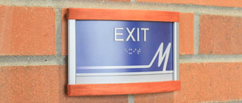 Interior ADA Compliant Regulatory Signage - Prime Sign Program