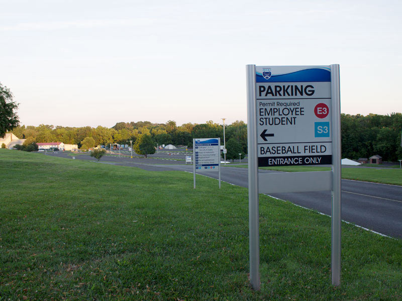 college campus wayfinding signage 2