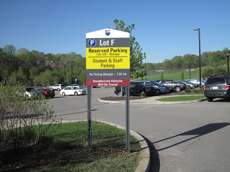 exterior university parking signage v2
