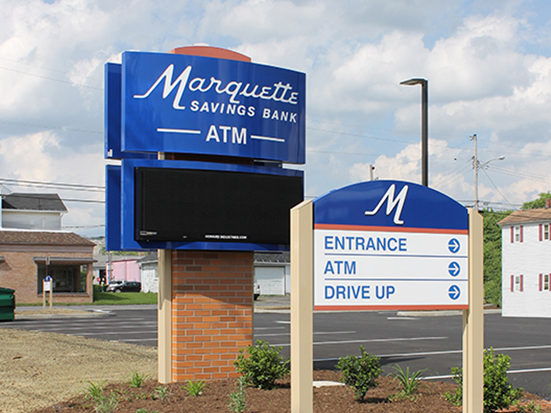 Case Study Marquette Savings Bank Prime Sign Program